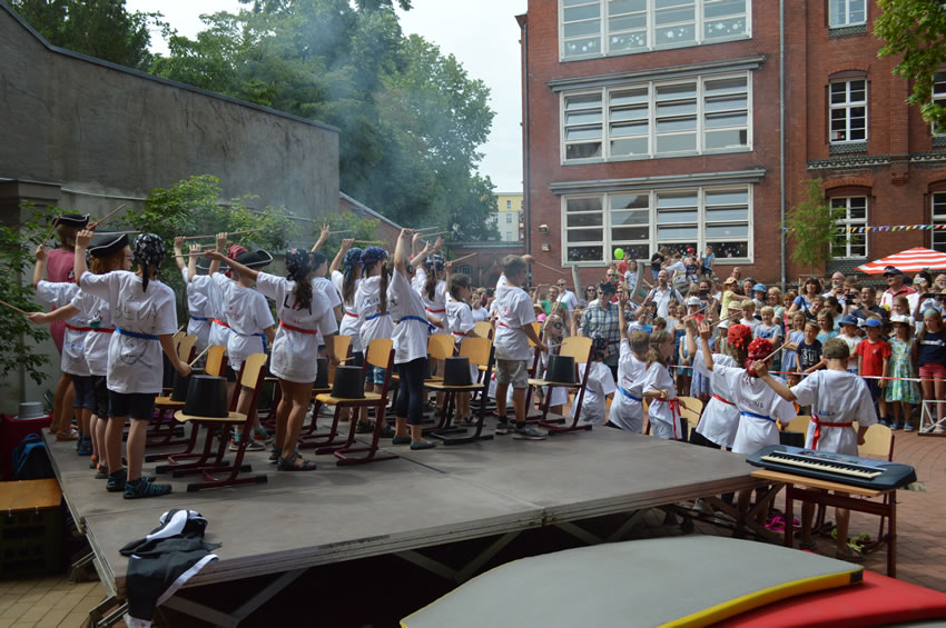 Sommerfest der Eisenhart-Schule und des FRÖBEL-Hortes Sonnenschein